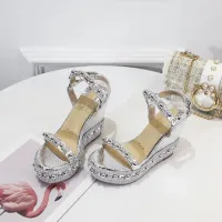 Cheap Christian Louboutin CL Sandal For Women #1409704 Replica Wholesale [$98.00 USD] [ITEM#1409704] on Replica Christian Louboutin CL Sandal