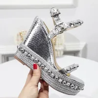 Cheap Christian Louboutin CL Sandal For Women #1409704 Replica Wholesale [$98.00 USD] [ITEM#1409704] on Replica Christian Louboutin CL Sandal