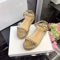 Cheap Christian Louboutin CL Sandal For Women #1409707 Replica Wholesale [$98.00 USD] [ITEM#1409707] on Replica Christian Louboutin CL Sandal