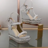 Cheap Christian Louboutin CL Sandal For Women #1409710 Replica Wholesale [$98.00 USD] [ITEM#1409710] on Replica Christian Louboutin CL Sandal