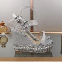 Cheap Christian Louboutin CL Sandal For Women #1409710 Replica Wholesale [$98.00 USD] [ITEM#1409710] on Replica Christian Louboutin CL Sandal