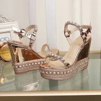 Cheap Christian Louboutin CL Sandal For Women #1409713 Replica Wholesale [$98.00 USD] [ITEM#1409713] on Replica Christian Louboutin CL Sandal