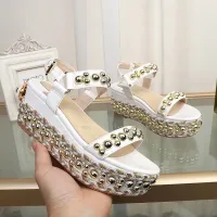 Cheap Christian Louboutin CL Sandal For Women #1409731 Replica Wholesale [$102.00 USD] [ITEM#1409731] on Replica Christian Louboutin CL Sandal