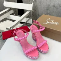 Cheap Christian Louboutin CL Sandal For Women #1409742 Replica Wholesale [$98.00 USD] [ITEM#1409742] on Replica Christian Louboutin CL Sandal