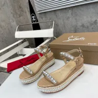 Cheap Christian Louboutin CL Sandal For Women #1409743 Replica Wholesale [$98.00 USD] [ITEM#1409743] on Replica Christian Louboutin CL Sandal
