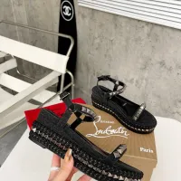 Cheap Christian Louboutin CL Sandal For Women #1409745 Replica Wholesale [$98.00 USD] [ITEM#1409745] on Replica Christian Louboutin CL Sandal