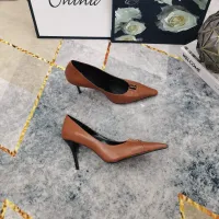 Cheap Yves Saint Laurent YSL High-Heeled Shoes For Women #1409759 Replica Wholesale [$118.00 USD] [ITEM#1409759] on Replica Yves Saint Laurent YSL High-Heeled Shoes