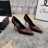 Cheap Yves Saint Laurent YSL High-Heeled Shoes For Women #1409760 Replica Wholesale [$118.00 USD] [ITEM#1409760] on Replica Yves Saint Laurent YSL High-Heeled Shoes