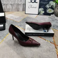 Cheap Yves Saint Laurent YSL High-Heeled Shoes For Women #1409760 Replica Wholesale [$118.00 USD] [ITEM#1409760] on Replica Yves Saint Laurent YSL High-Heeled Shoes