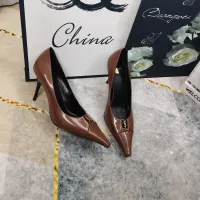 Cheap Yves Saint Laurent YSL High-Heeled Shoes For Women #1409761 Replica Wholesale [$118.00 USD] [ITEM#1409761] on Replica Yves Saint Laurent YSL High-Heeled Shoes