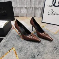 Cheap Yves Saint Laurent YSL High-Heeled Shoes For Women #1409761 Replica Wholesale [$118.00 USD] [ITEM#1409761] on Replica Yves Saint Laurent YSL High-Heeled Shoes