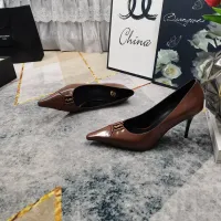 Cheap Yves Saint Laurent YSL High-Heeled Shoes For Women #1409761 Replica Wholesale [$118.00 USD] [ITEM#1409761] on Replica Yves Saint Laurent YSL High-Heeled Shoes