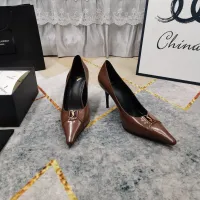Cheap Yves Saint Laurent YSL High-Heeled Shoes For Women #1409761 Replica Wholesale [$118.00 USD] [ITEM#1409761] on Replica Yves Saint Laurent YSL High-Heeled Shoes