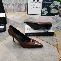 Cheap Yves Saint Laurent YSL High-Heeled Shoes For Women #1409761 Replica Wholesale [$118.00 USD] [ITEM#1409761] on Replica Yves Saint Laurent YSL High-Heeled Shoes
