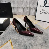 Cheap Yves Saint Laurent YSL High-Heeled Shoes For Women #1409762 Replica Wholesale [$118.00 USD] [ITEM#1409762] on Replica Yves Saint Laurent YSL High-Heeled Shoes