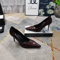 Cheap Yves Saint Laurent YSL High-Heeled Shoes For Women #1409762 Replica Wholesale [$118.00 USD] [ITEM#1409762] on Replica Yves Saint Laurent YSL High-Heeled Shoes