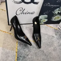 Cheap Yves Saint Laurent YSL High-Heeled Shoes For Women #1409763 Replica Wholesale [$118.00 USD] [ITEM#1409763] on Replica Yves Saint Laurent YSL High-Heeled Shoes