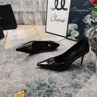 Cheap Yves Saint Laurent YSL High-Heeled Shoes For Women #1409763 Replica Wholesale [$118.00 USD] [ITEM#1409763] on Replica Yves Saint Laurent YSL High-Heeled Shoes