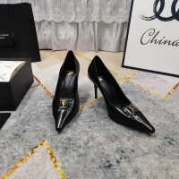 Cheap Yves Saint Laurent YSL High-Heeled Shoes For Women #1409763 Replica Wholesale [$118.00 USD] [ITEM#1409763] on Replica Yves Saint Laurent YSL High-Heeled Shoes