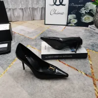 Cheap Yves Saint Laurent YSL High-Heeled Shoes For Women #1409763 Replica Wholesale [$118.00 USD] [ITEM#1409763] on Replica Yves Saint Laurent YSL High-Heeled Shoes