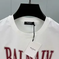 Cheap Balmain T-Shirts Short Sleeved For Unisex #1409767 Replica Wholesale [$72.00 USD] [ITEM#1409767] on Replica Balmain T-Shirts