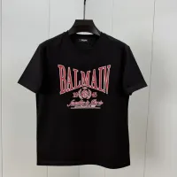 Cheap Balmain T-Shirts Short Sleeved For Unisex #1409768 Replica Wholesale [$72.00 USD] [ITEM#1409768] on Replica Balmain T-Shirts