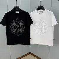 Cheap Philipp Plein PP T-Shirts Short Sleeved For Unisex #1409777 Replica Wholesale [$80.00 USD] [ITEM#1409777] on Replica Philipp Plein PP T-Shirts