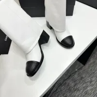Cheap Chanel Boots For Women #1409794 Replica Wholesale [$155.00 USD] [ITEM#1409794] on Replica Chanel Boots