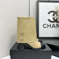 Cheap Chanel Boots For Women #1409795 Replica Wholesale [$155.00 USD] [ITEM#1409795] on Replica Chanel Boots