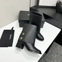 Cheap Chanel Boots For Women #1409796 Replica Wholesale [$155.00 USD] [ITEM#1409796] on Replica Chanel Boots