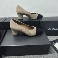 Cheap Chanel High-Heeled Shoes For Women #1409860 Replica Wholesale [$96.00 USD] [ITEM#1409860] on Replica Chanel High-Heeled Shoes