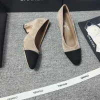 Cheap Chanel High-Heeled Shoes For Women #1409860 Replica Wholesale [$96.00 USD] [ITEM#1409860] on Replica Chanel High-Heeled Shoes