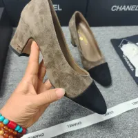 Cheap Chanel High-Heeled Shoes For Women #1409861 Replica Wholesale [$96.00 USD] [ITEM#1409861] on Replica Chanel High-Heeled Shoes