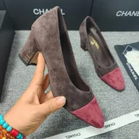 Cheap Chanel High-Heeled Shoes For Women #1409862 Replica Wholesale [$96.00 USD] [ITEM#1409862] on Replica Chanel High-Heeled Shoes