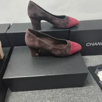 Cheap Chanel High-Heeled Shoes For Women #1409862 Replica Wholesale [$96.00 USD] [ITEM#1409862] on Replica Chanel High-Heeled Shoes