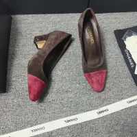 Cheap Chanel High-Heeled Shoes For Women #1409862 Replica Wholesale [$96.00 USD] [ITEM#1409862] on Replica Chanel High-Heeled Shoes