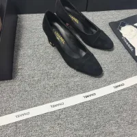 Cheap Chanel High-Heeled Shoes For Women #1409863 Replica Wholesale [$96.00 USD] [ITEM#1409863] on Replica Chanel High-Heeled Shoes