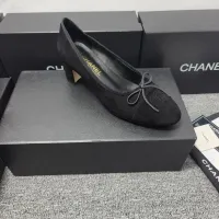 Cheap Chanel High-Heeled Shoes For Women #1409869 Replica Wholesale [$102.00 USD] [ITEM#1409869] on Replica Chanel High-Heeled Shoes