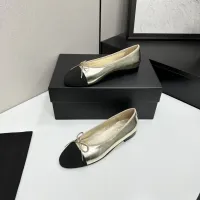 Cheap Chanel Flat Shoes For Women #1409874 Replica Wholesale [$92.00 USD] [ITEM#1409874] on Replica Chanel Flat Shoes