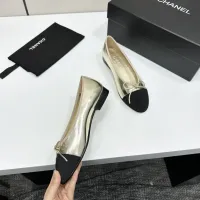 Cheap Chanel Flat Shoes For Women #1409874 Replica Wholesale [$92.00 USD] [ITEM#1409874] on Replica Chanel Flat Shoes
