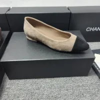 Cheap Chanel Flat Shoes For Women #1409879 Replica Wholesale [$96.00 USD] [ITEM#1409879] on Replica Chanel Flat Shoes