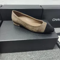 Cheap Chanel Flat Shoes For Women #1409880 Replica Wholesale [$96.00 USD] [ITEM#1409880] on Replica Chanel Flat Shoes