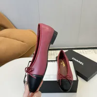 Cheap Chanel Flat Shoes For Women #1409884 Replica Wholesale [$92.00 USD] [ITEM#1409884] on Replica Chanel Flat Shoes