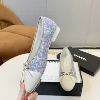 Cheap Chanel Flat Shoes For Women #1409885 Replica Wholesale [$92.00 USD] [ITEM#1409885] on Replica Chanel Flat Shoes