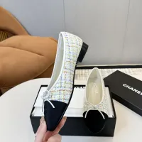 Cheap Chanel Flat Shoes For Women #1409887 Replica Wholesale [$92.00 USD] [ITEM#1409887] on Replica Chanel Flat Shoes