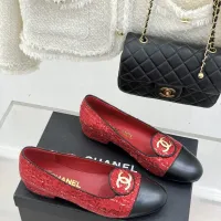 Cheap Chanel Flat Shoes For Women #1409902 Replica Wholesale [$102.00 USD] [ITEM#1409902] on Replica Chanel Flat Shoes