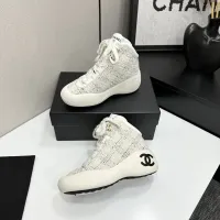 Cheap Chanel Boots For Women #1409907 Replica Wholesale [$122.00 USD] [ITEM#1409907] on Replica Chanel Boots
