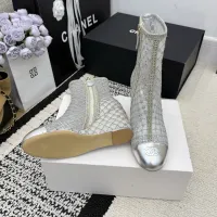 Cheap Chanel Boots For Women #1409911 Replica Wholesale [$160.00 USD] [ITEM#1409911] on Replica Chanel Boots