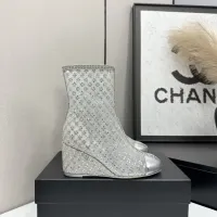 Cheap Chanel Boots For Women #1409911 Replica Wholesale [$160.00 USD] [ITEM#1409911] on Replica Chanel Boots