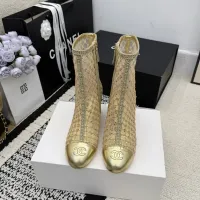 Cheap Chanel Boots For Women #1409912 Replica Wholesale [$160.00 USD] [ITEM#1409912] on Replica Chanel Boots